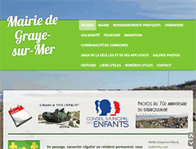 Tablet Screenshot of graye-sur-mer.org